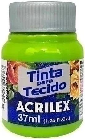 TINTA TECIDO ACRILEX VERDES